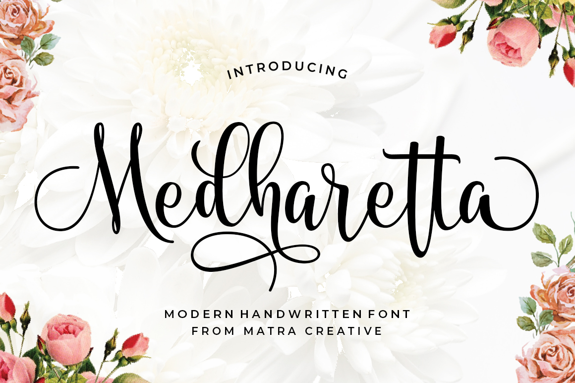 Пример шрифта Medharetta #1